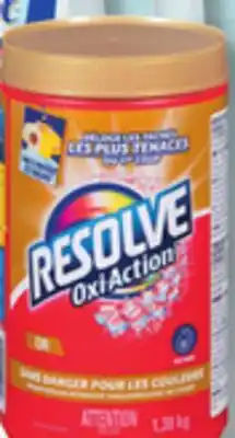 IGA RESOLVE OXI-ACTION SANITIZER FOR LAUNDRY OR STAIN REMOVER offer
