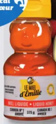 IGA LE MIEL D'ÉMILIE HONEY offer