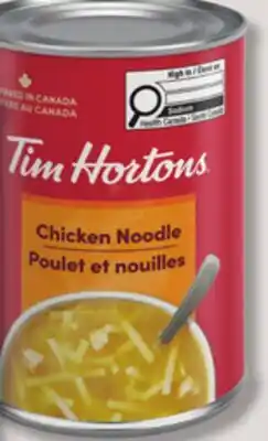 IGA TIM HORTONS CONDENSED SOUP offer