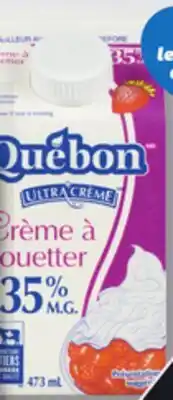 IGA QUÉBON ULTRA'CRÈME CREAM offer