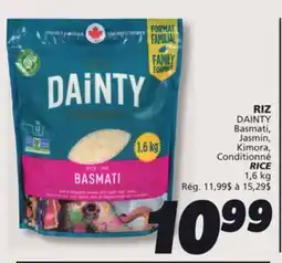 IGA DAINTY RICE offer