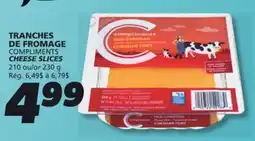 IGA COMPLIMENTS CHEESE SLICES offer