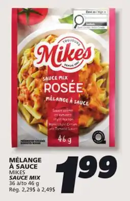 IGA MIKES SAUCE MIX offer