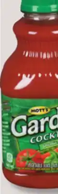 IGA MOTT'S GARDEN COCKTAIL offer