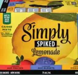 IGA SIMPLY SPIKED ALCOHOLIC MALT BEVERAGE offer
