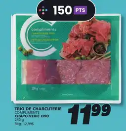 IGA COMPLIMENTS CHARCUTERIE TRIO offer