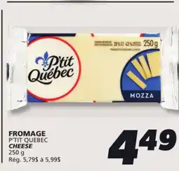 IGA P'TIT QUEBEC CHEESE offer