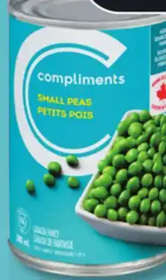 IGA COMPLIMENTS VEGETABLES offer