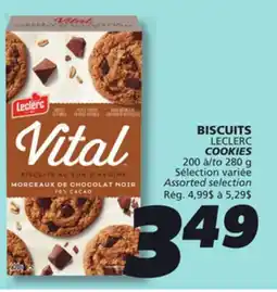IGA LECLERC COOKIES offer