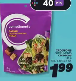 IGA COMPLIMENTS CROUTONS offer