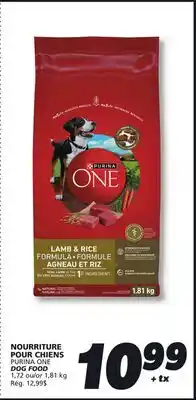 IGA PURINA ONE DOG FOOD offer