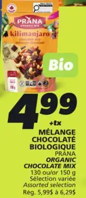 IGA PRANA ORGANIC CHOCOLATE MIX offer