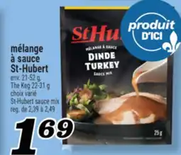 Marché Richelieu MÉLANGE À SAUCE ST‑HUBERT | ST-HUBERT SAUCE MIX offer