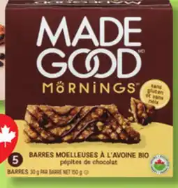 IGA MADE GOOD ORGANIC BARS offer