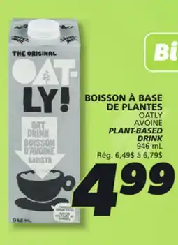 IGA OATLY AVOINE PLANT-BASED DRINK offer