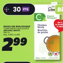 IGA COMPLIMENTS BIOLOGIQUE ORGANIC BROTH offer