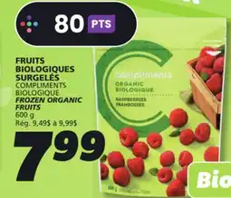 IGA COMPLIMENTS BIOLOGIQUE FROZEN ORGANIC FRUITS offer