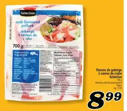 Marché Richelieu FLOCONS DE GOBERGE À SAVEUR DE CRABE SELECTION | SELECTION CRAB FLAVOURED POLLOCK FLAKES offer