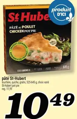Marché Richelieu PÂTÉ ST‑HUBERT | ST-HUBERT POT PIE offer