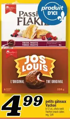 Marché Richelieu PETITS GÂTEAUX VACHON | VACHON SNACK CAKES offer