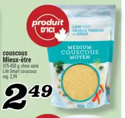 Marché Richelieu COUSCOUS MIEUX‑ÊTRE | LIFE SMART COUSCOUS offer
