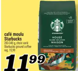 Marché Richelieu CAFÉ MOULU STARBUCKS | STARBUCKS GROUND COFFEE offer