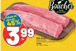 Marché Richelieu FILETS DE PORC FRAIS | FRESH PORK TENDERLOINS offer