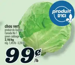 Marché Richelieu CHOU VERT | GREEN CABBAGE offer