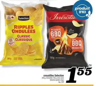 Marché Richelieu CROUSTILLES SELECTION | SELECTION POTATO CHIPS offer