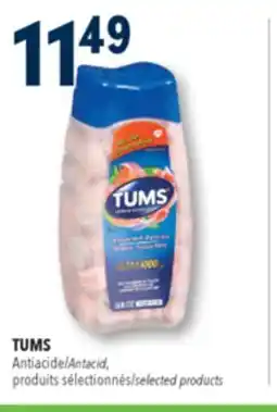 Familiprix TUMS, Antacid, selected products offer