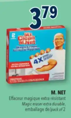 Familiprix Mr. Clean Magic eraser extra durable, pack of 2 offer