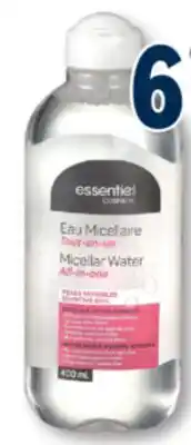 Familiprix ESSENTIEL COSMETIK, Micellar water all-in-one offer