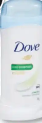 Familiprix DOVE, Selected antiperspirants offer