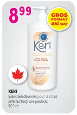 Familiprix KERI, Selected body care products offer
