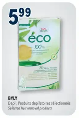 Familiprix BYLY Depil Selected hair removal products offer