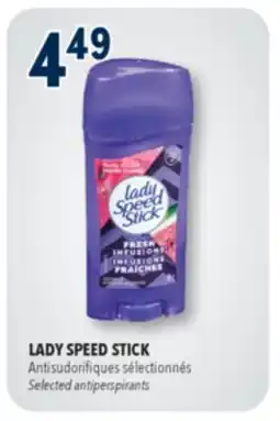 Familiprix LADY SPEED STICK, Selected antiperspirants offer