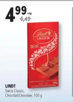 Familiprix LINDT, Swiss Classic, Chocolate offer