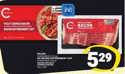 Marché Bonichoix COMPLIMENTS BACON OR FULLY COOKED BACON offer