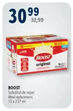 Familiprix BOOST, Meal replacement offer