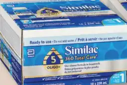 Familiprix SIMILAC, 360 Total Care, Infant formula, ready to feed offer