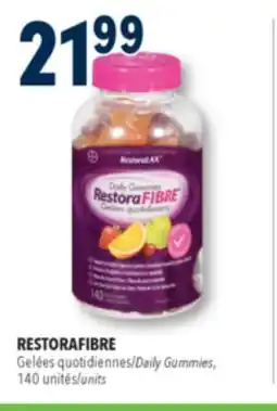 Familiprix RESTORAFIBRE, Daily Gummies offer