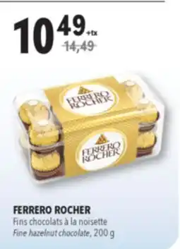 Familiprix FERRERO ROCHER, Fine hazelnut chocolate offer