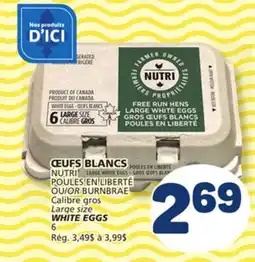 Marché Bonichoix NUTRI WHITE EGGS offer