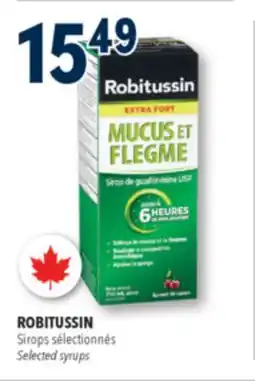 Familiprix ROBITUSSIN, Selected syrups offer