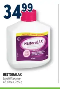 Familiprix RESTORALAX Laxative offer