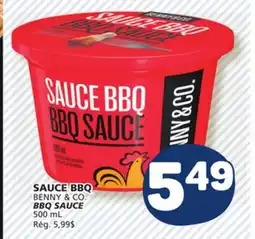 Marché Bonichoix BENNY & CO. BBQ SAUCE offer