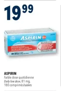Familiprix ASPIRIN Daily low dose offer