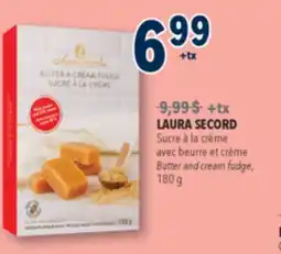 Familiprix LAURA SECORD, Butter and cream fudge offer