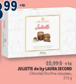 Familiprix JULIETTE by LAURA SECORD Fine chocolates offer
