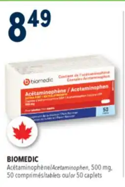 Familiprix BIOMEDIC Acetaminophen offer